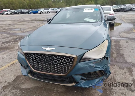 2019 Genesis G80 3.3T Sport z USA, uszkodzony, nr VIN KMHGN4JB6KU290081